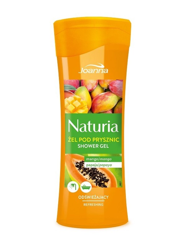 Joanna NATURIA Żel pod prysznic mango i papaja 300 ml