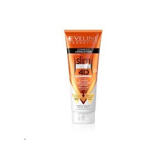 Eveline 4D Slim Intensively Slimming Remodeling Serum Cosmetic Liposuction 250 ml