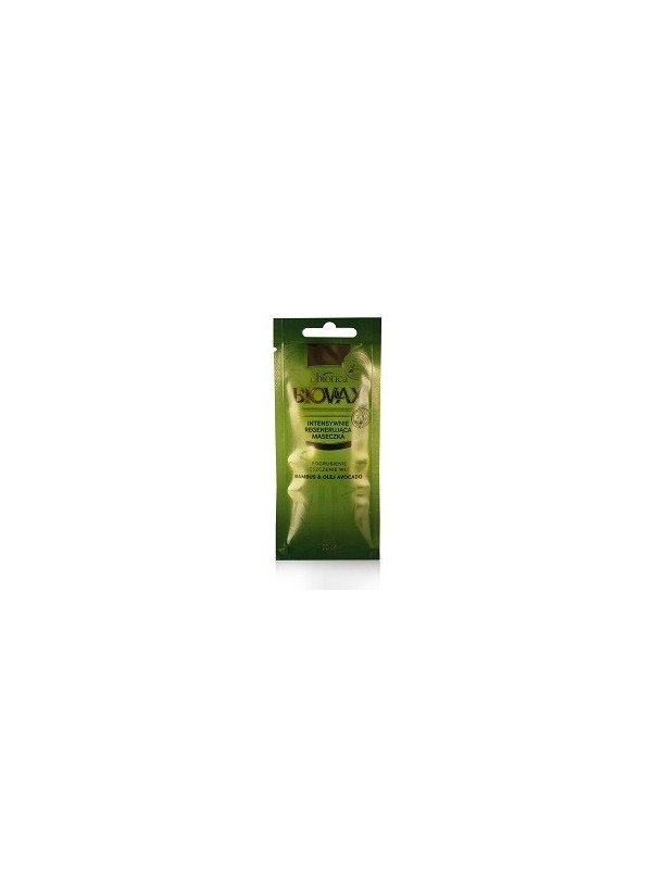 L'biotica BIOVAX Haarmasker Bamboe & Avocado Olie 20 ml