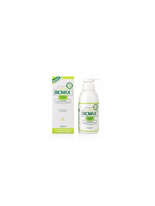 L'biotica BIOVAX Shampoo for oily hair 400 ml