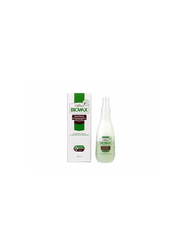 L'biotica BIOVAX leave-in haarconditioner voor zwak haar dat snel uitvalt 200 ml