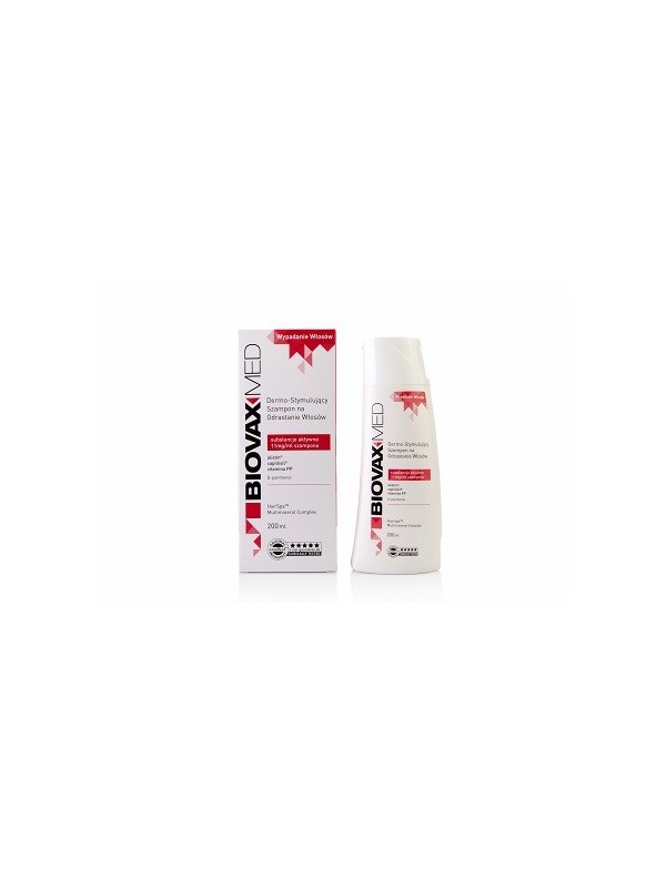 L'biotica BIOVAX Meddermo Hair Shampoo Stimulating Hair Regrowth 200 ml