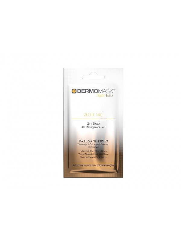 L'biotica DERMOMASK Night Active GOLD THREAD 12 ml