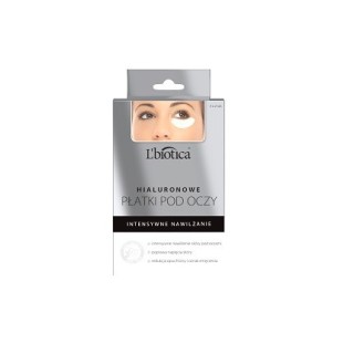 L'biotica Hyaluronic Eye Pads Intensieve hydratatie 3x2 stuks