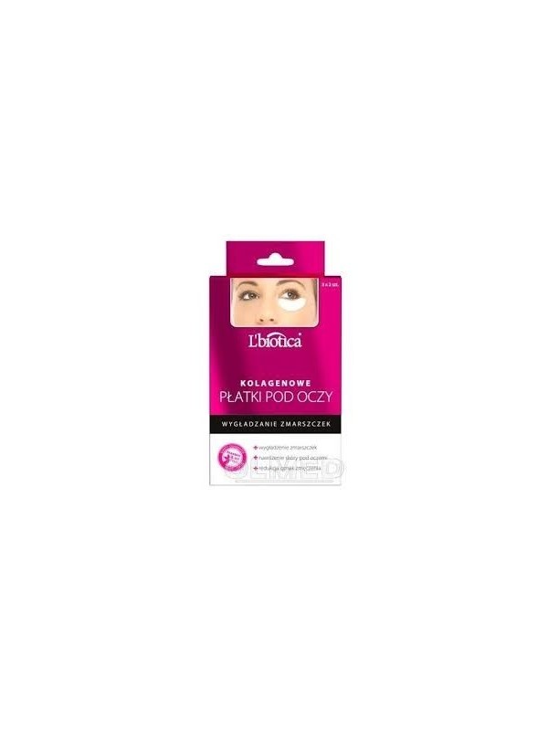 L'biotica Collagen Eye Patches Smoothing Wrinkles 3х2 шт