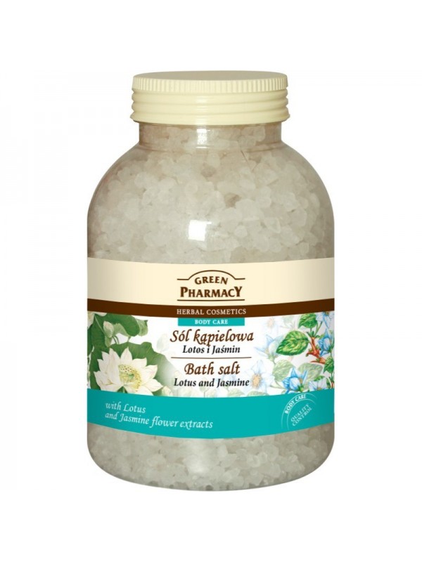 Green Pharmacy Bath salt Lotus and Jasmine 1300 ml