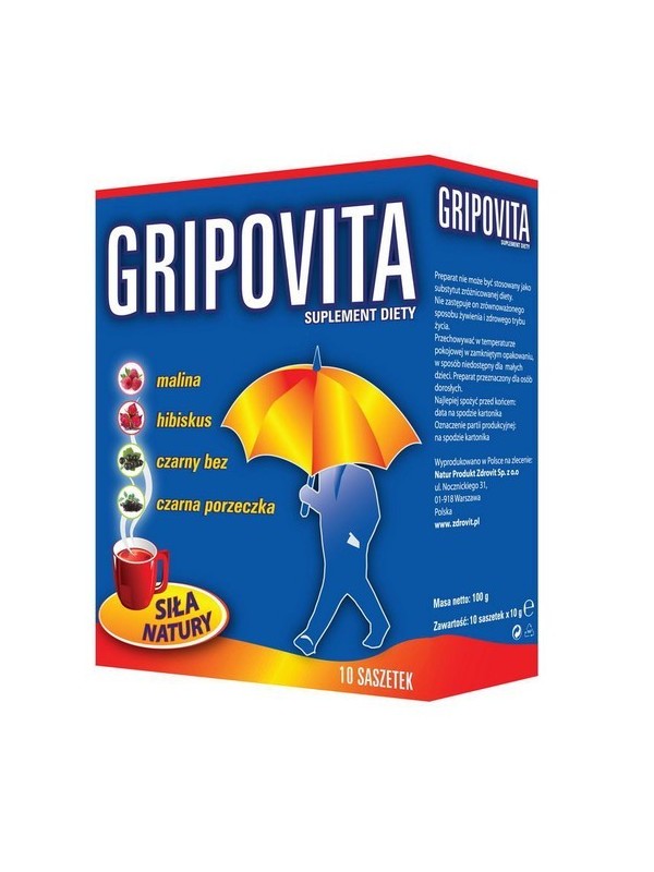 Gezondheid Labovital Gripovita 10 zakjes