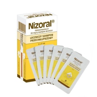 Nizoral Healing anti-dandruff hair shampoo 6x6 ml