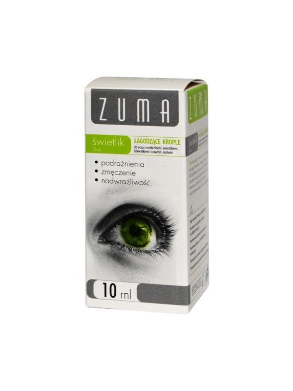 Zuma Świetlik plus Eye Drops 10 ml