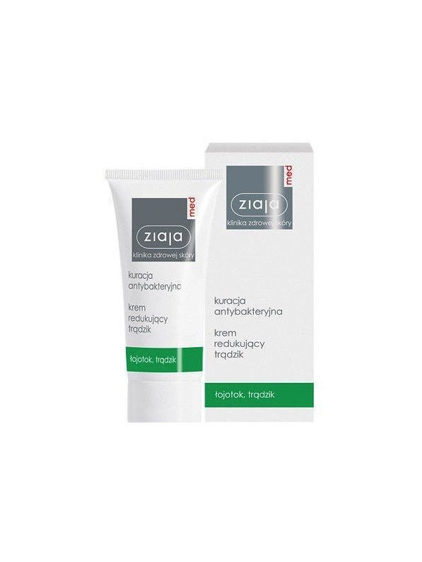 Ziaja Med Antibacterial face cream reducing dzik 50 ml