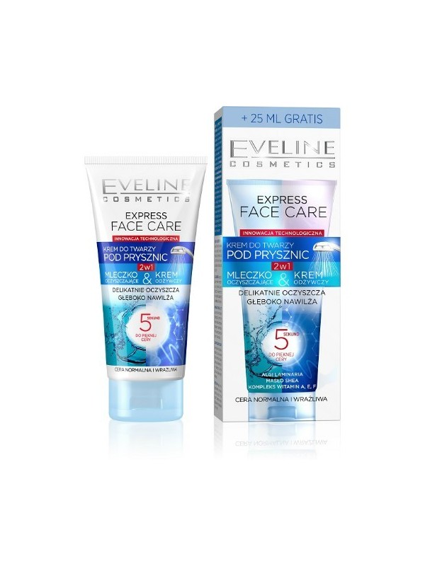 Крем для обличчя Eveline Express Face Care Shower для нормальної шкіри 100 мл