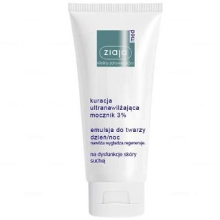 Ziaja Med Ultra-hydraterende behandeling Gezichtsemulsie met ureum 3% ultra-hydraterend voor de zeer droge huid 50 ml