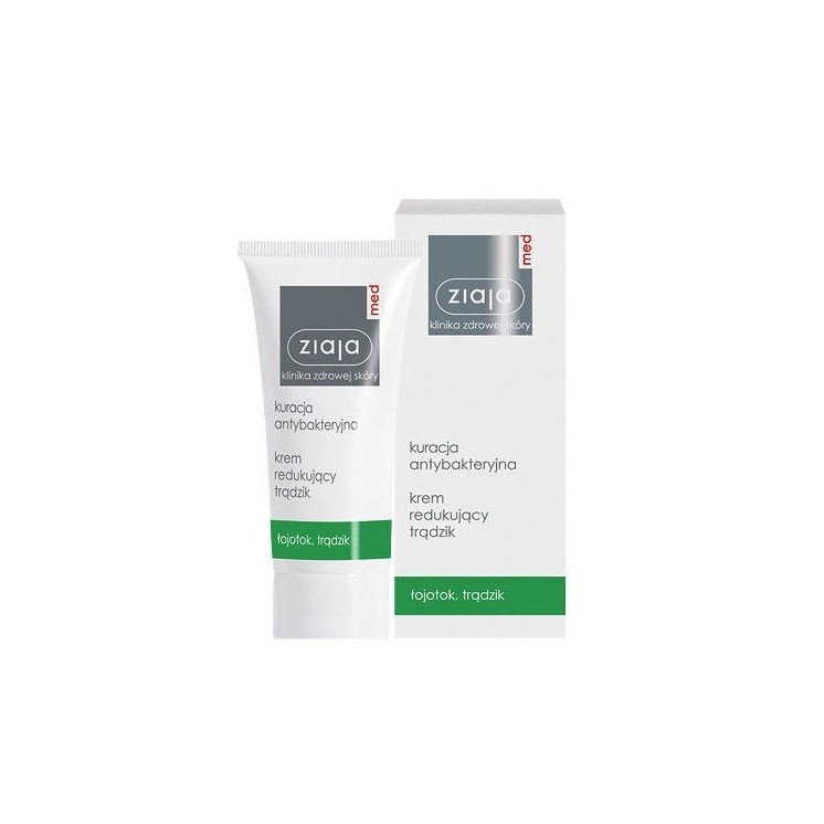 Ziaja Med Antibacteriële Behandeling Acne Vermindering Crème 50 ml