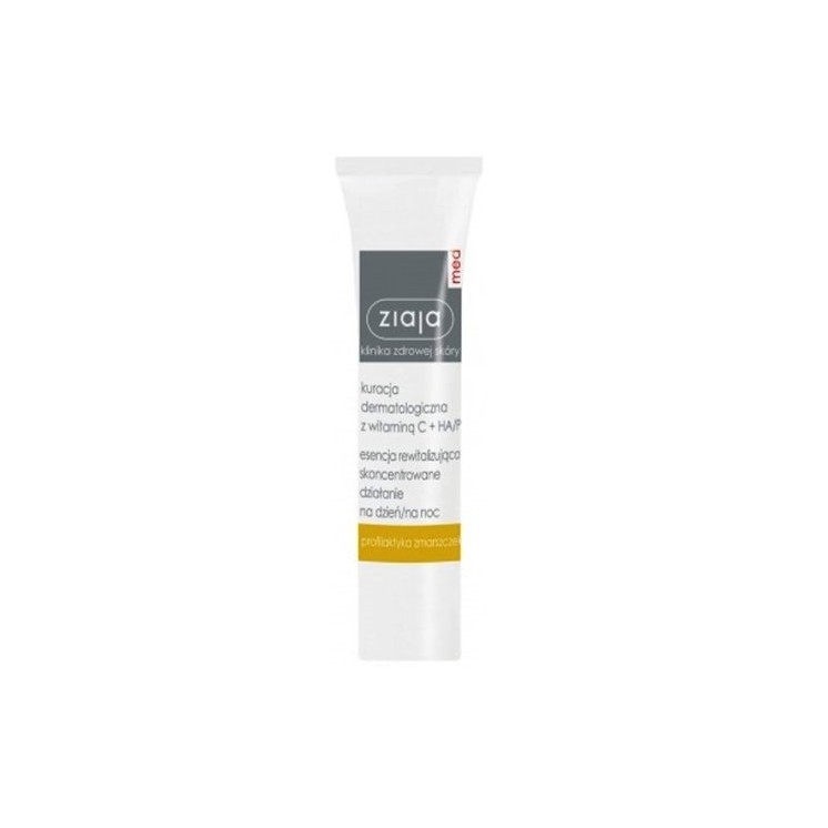 Ziaja Med mit Vitamin C Revitalisierende Gesichtsessenz für Tag und Nacht 30 ml