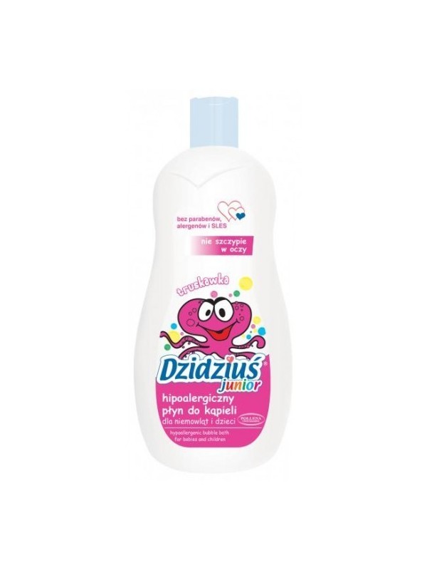 Dzidziuś bubbelbad met aardbeienolie 500 ml