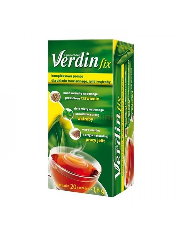 Health Verdin Fix kruidenmengsel 20 sachets