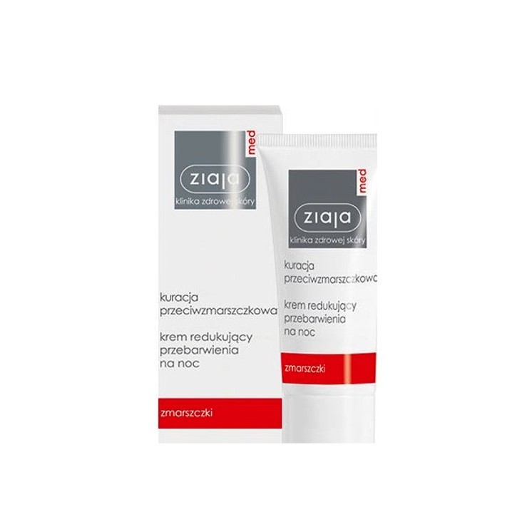 Ziaja Med Soin anti-rides Crème de nuit pour réduire la décoloration 50 ml