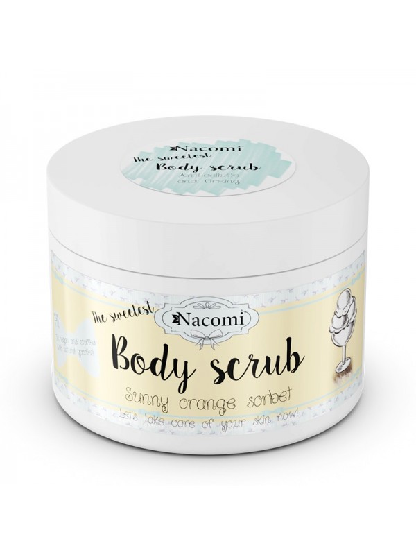 Peeling для тіла Nacomi Сонячний апельсиновий Sorbet 200 г