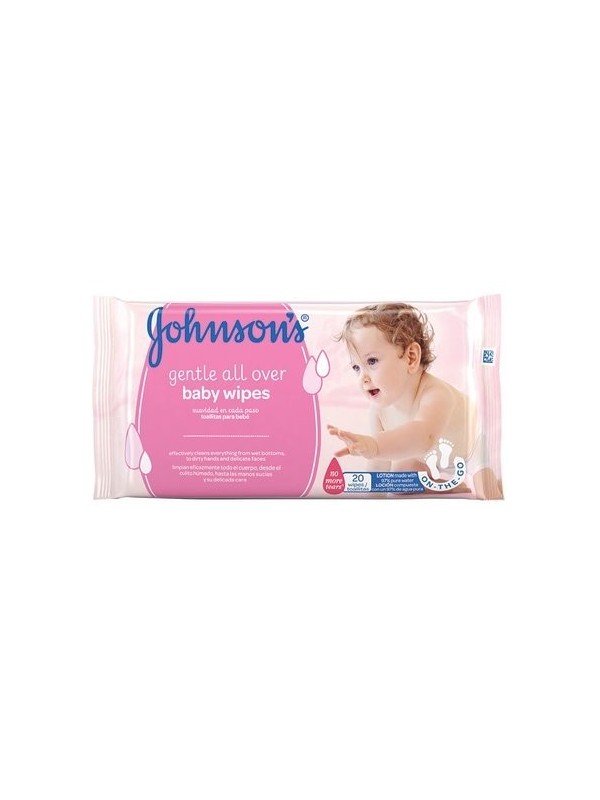 Johnson's baby wet wipes 72 pieces A12