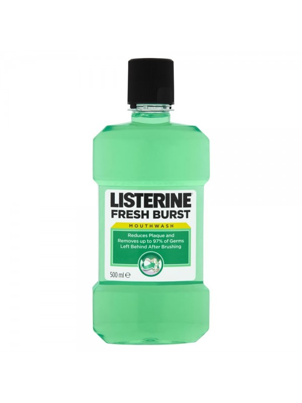 Listerine Fresh Burst mouthwash 500 ml