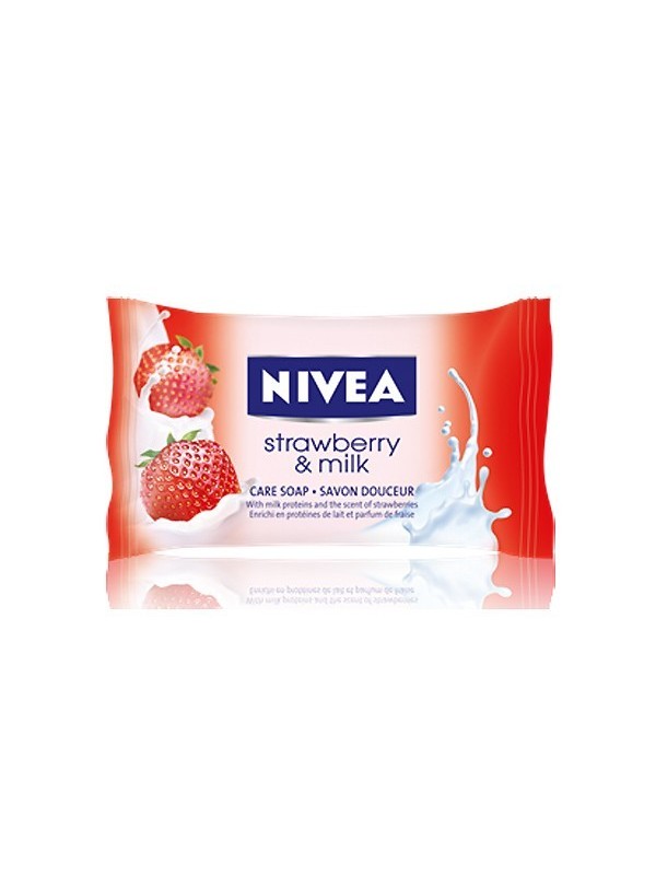 Nivea Aardbei & Melkzeep 90 g