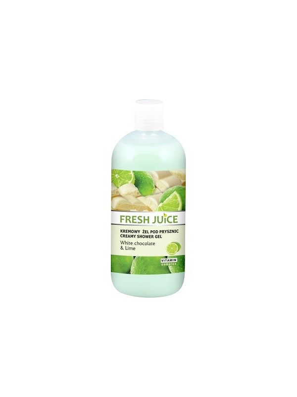 Fresh Juice creamy Shower gel White chocolate & Lime 500 ml