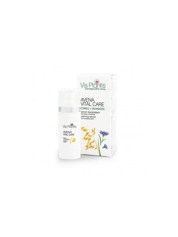 Vis Plantis Avena Vital Care Kalmerend Serum voor de gevoelige huid Haver+Bławatek 30 ml