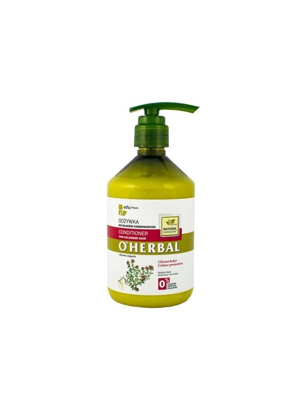 O'Herbal Conditioner voor gekleurd haar met tijm extract 500 ml