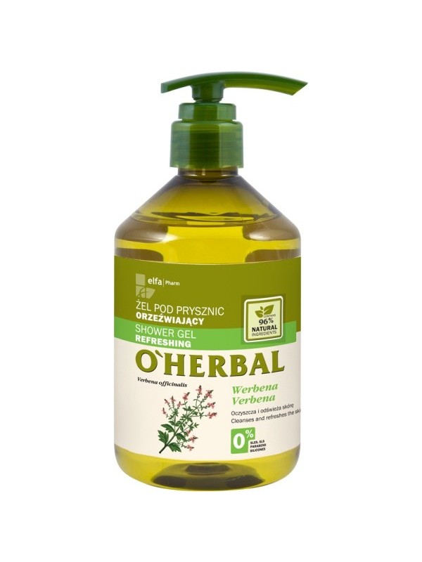 O'Herbal Verfrissende DOUCHEGEL met verbena-extract 500 ml