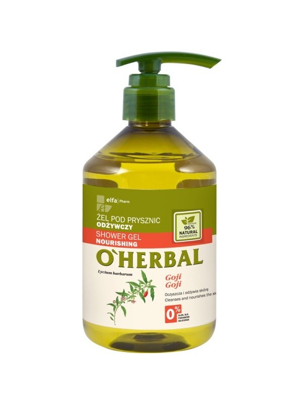 O'Herbal Odżywczy ŻEL POD PRYSZNIC z ekstraktem z goji 500 ml