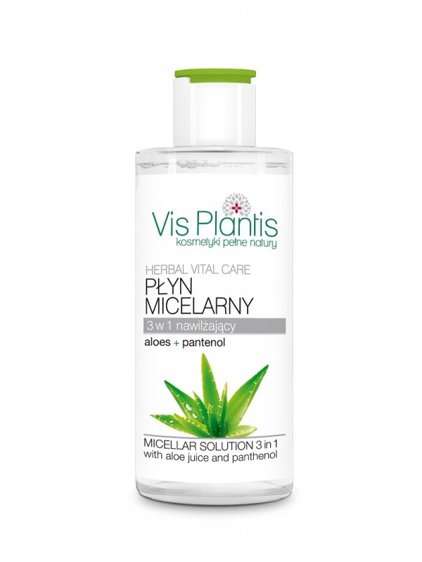 Міцелярний флюїд Vis Plantis Herbal Vital Care 3в1 Алое + Pantenol 150 мл