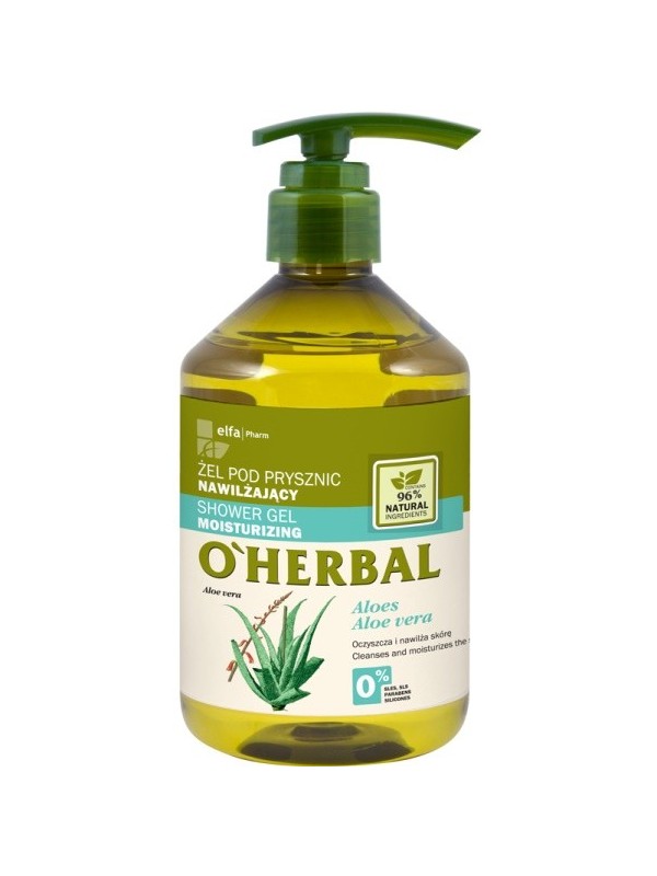 O'Herbal Hydraterende DOUCHEGEL met aloë vera-extract 500 ml