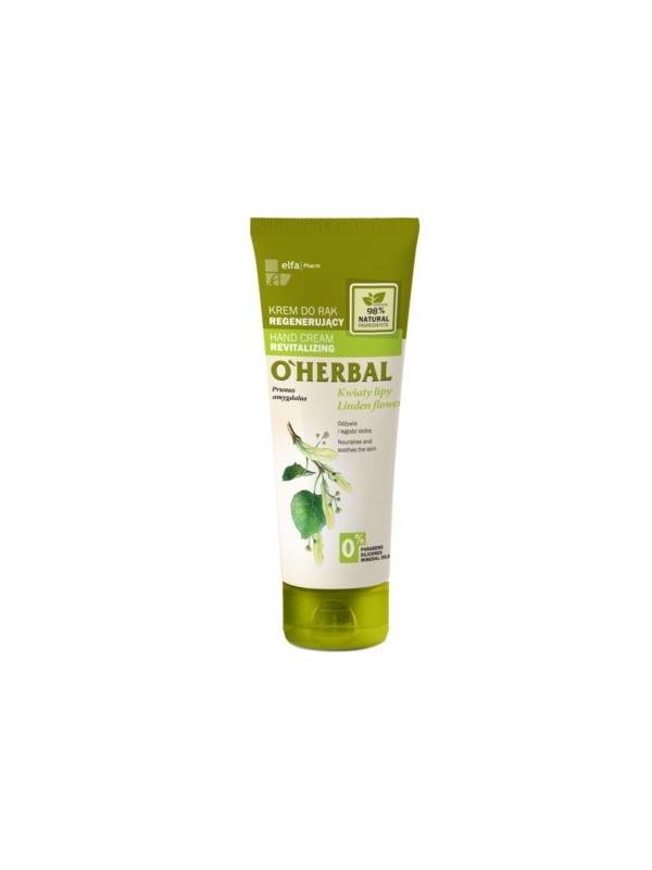 O'Herbal Regenerating hand cream with linden flower extract 75 ml