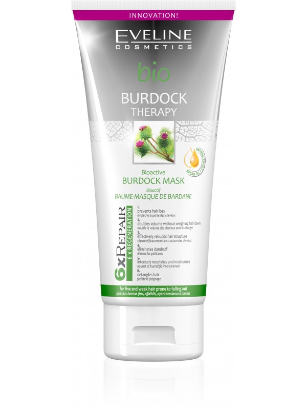 Маска для волосся Eveline Bio Burdock Treatment Hair Mask 200 мл