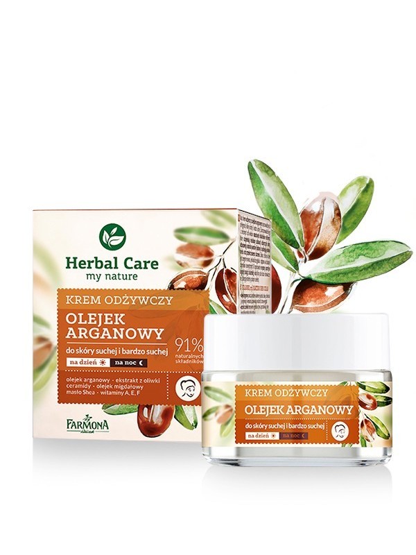 Farmona Herbal Care Krem Odżywczy Olejek Arganowy 50 ml