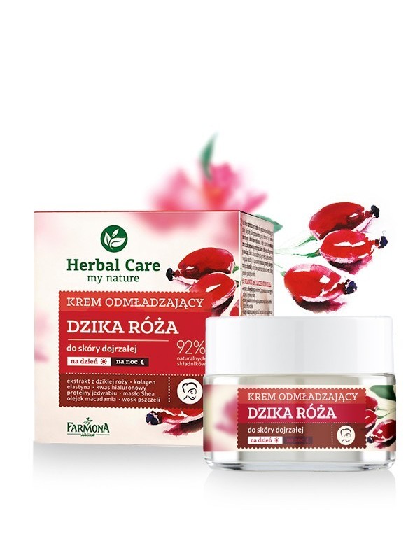 Farmona Herbal Care Krem Odmładzający Dzika Róża 50 ml