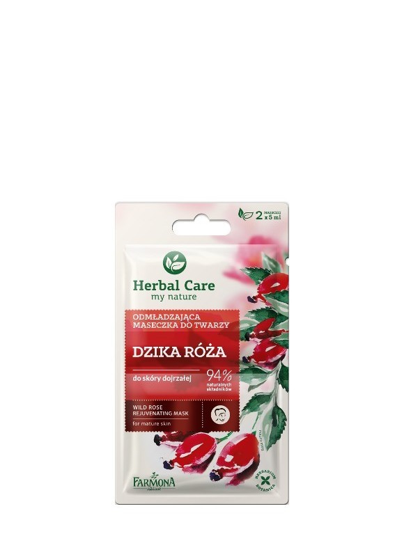 Farmona Herbal Care омолоджуюча маска Дика троянда 2х5 мл