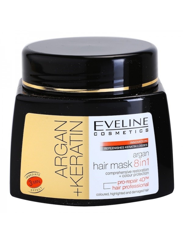 Eveline Argan Haarmasker 8in1 500 ml