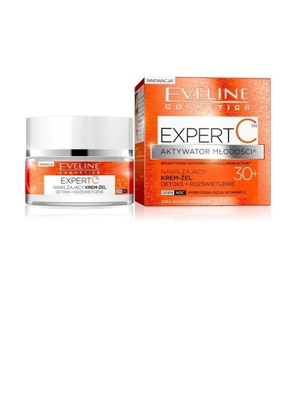 Eveline Expert C Youth activator hydraterende crème-gel 30+ dag/nacht 50 ml