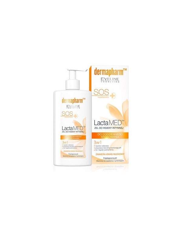 Eveline Demapharm LactaMED gel for intimate hygiene 250 ml