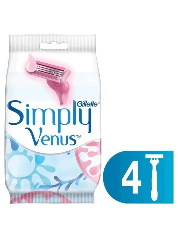 Бритви Gillette Simply Venus 4 шт