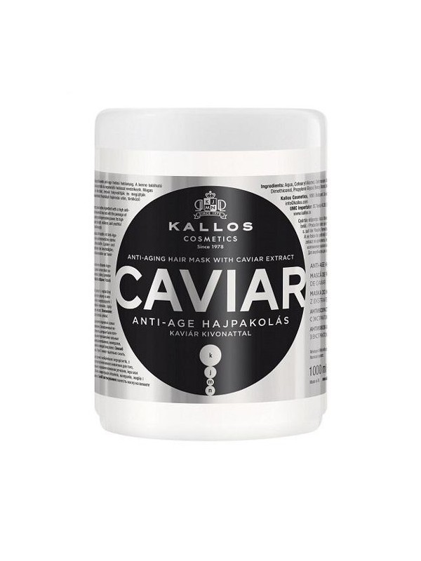 Kallos Hair mask with caviar extract Caviar 1000 ml