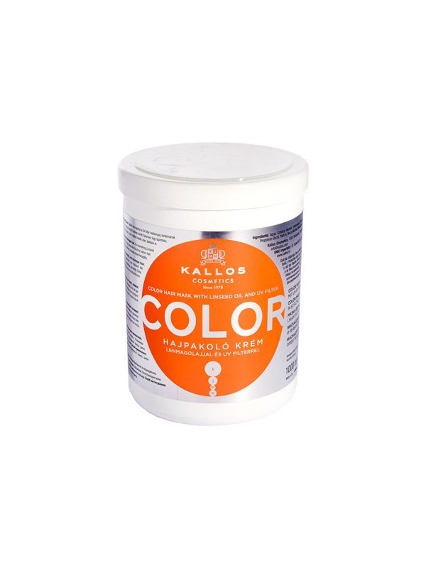 Kallos Maska do włosów Color 1000 ml