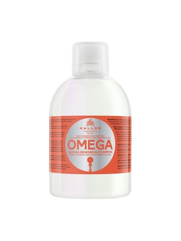 Kallos Szampon do włosów Omega Repair 1000 ml