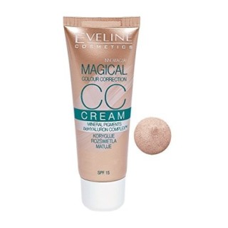 Eveline CC Cream Magical Multifunkcyjny podkład /50/ Light Beige 30 ml