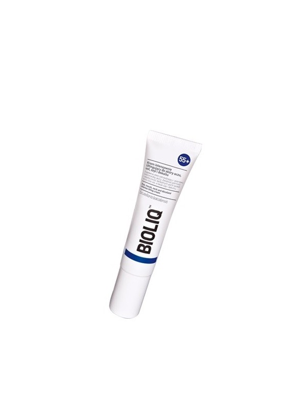 Bioliq 55+ intensief liftende crème voor de huid van ogen, lippen, hals en decolleté 30 ml