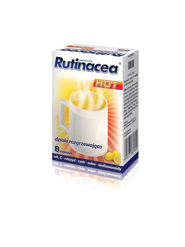 Gezondheid Rutinacea Hot 8 zakjes