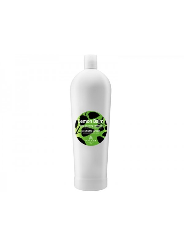 Kallos Shampoo for hair deeply cleansing Lemon Balm 1000 ml