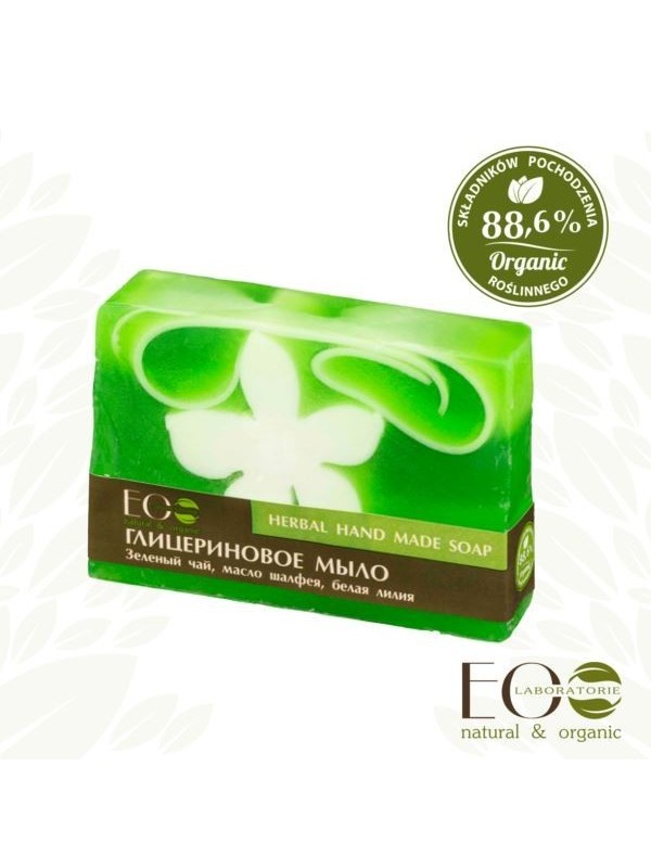 EO Laboratories natural Glycerin soap - handmade - herbal 130 g - 1110