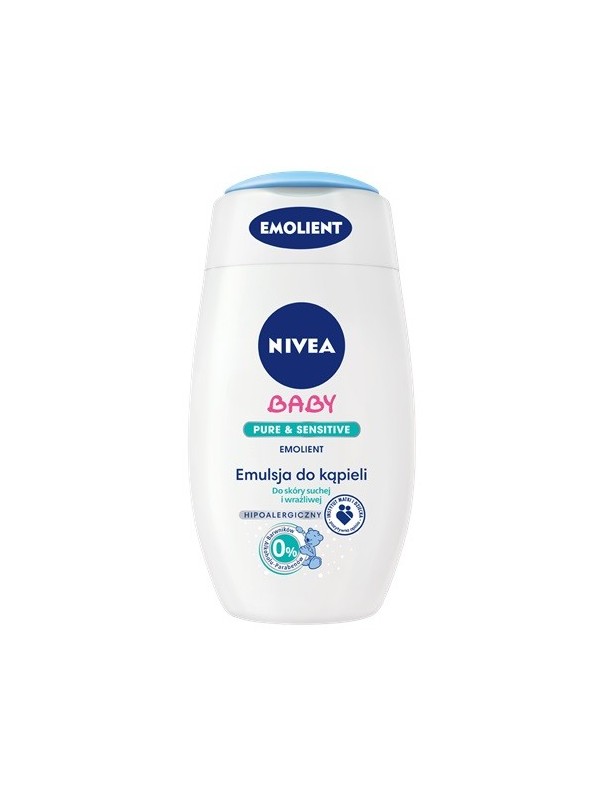 Nivea Baby Bath рідина з оливою Sensitiv Emolient 200 мл